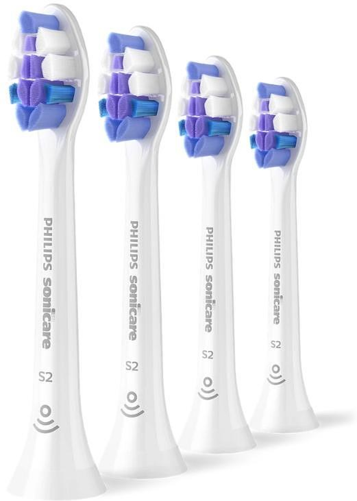 PHILIPS 4pcs toothbrush head Sonicare Sensitive 4pcs whiteна ниска цена с бърза доставка - BestPC.BG