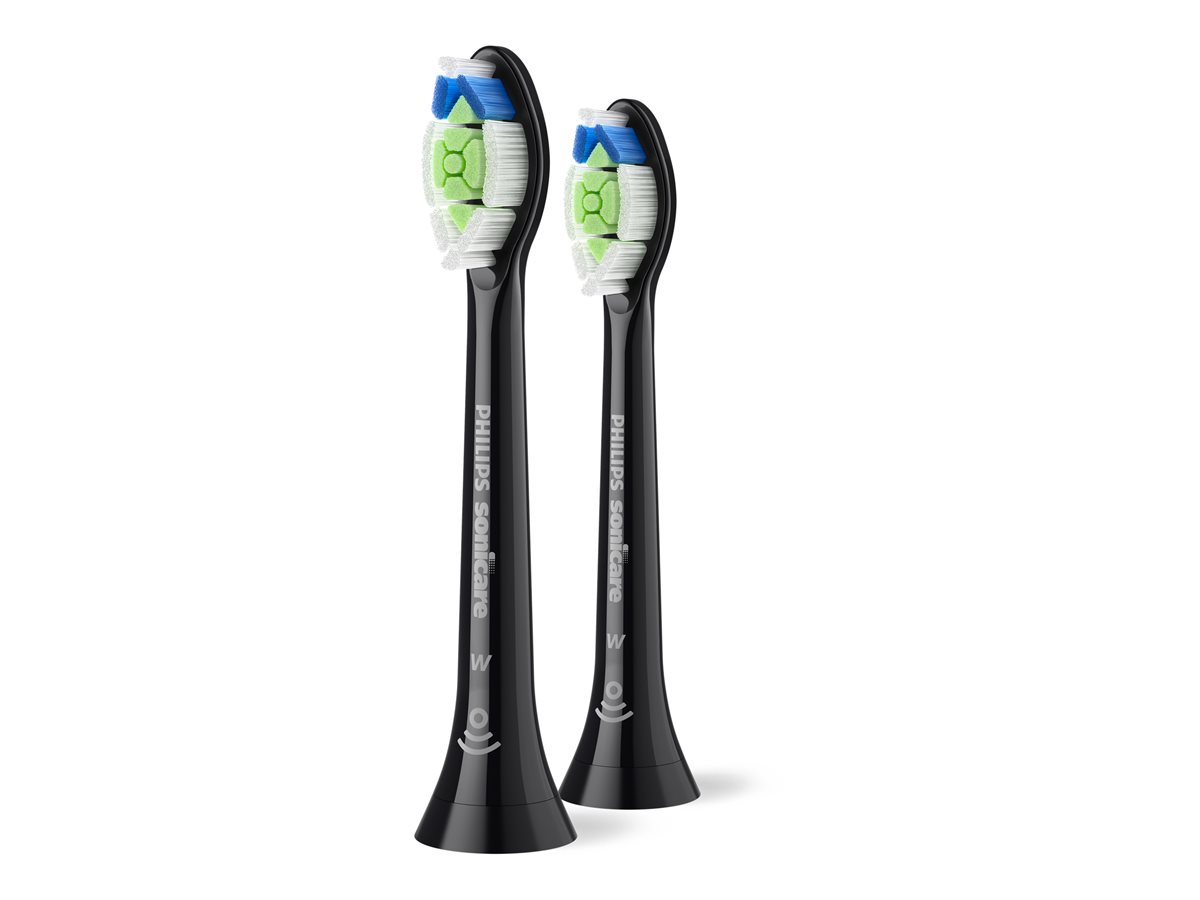 Четка за зъби PHILIPS 2pcs toothbrush head Sonicare Optimal White blackна ниска цена с бърза доставка - BestPC.BG