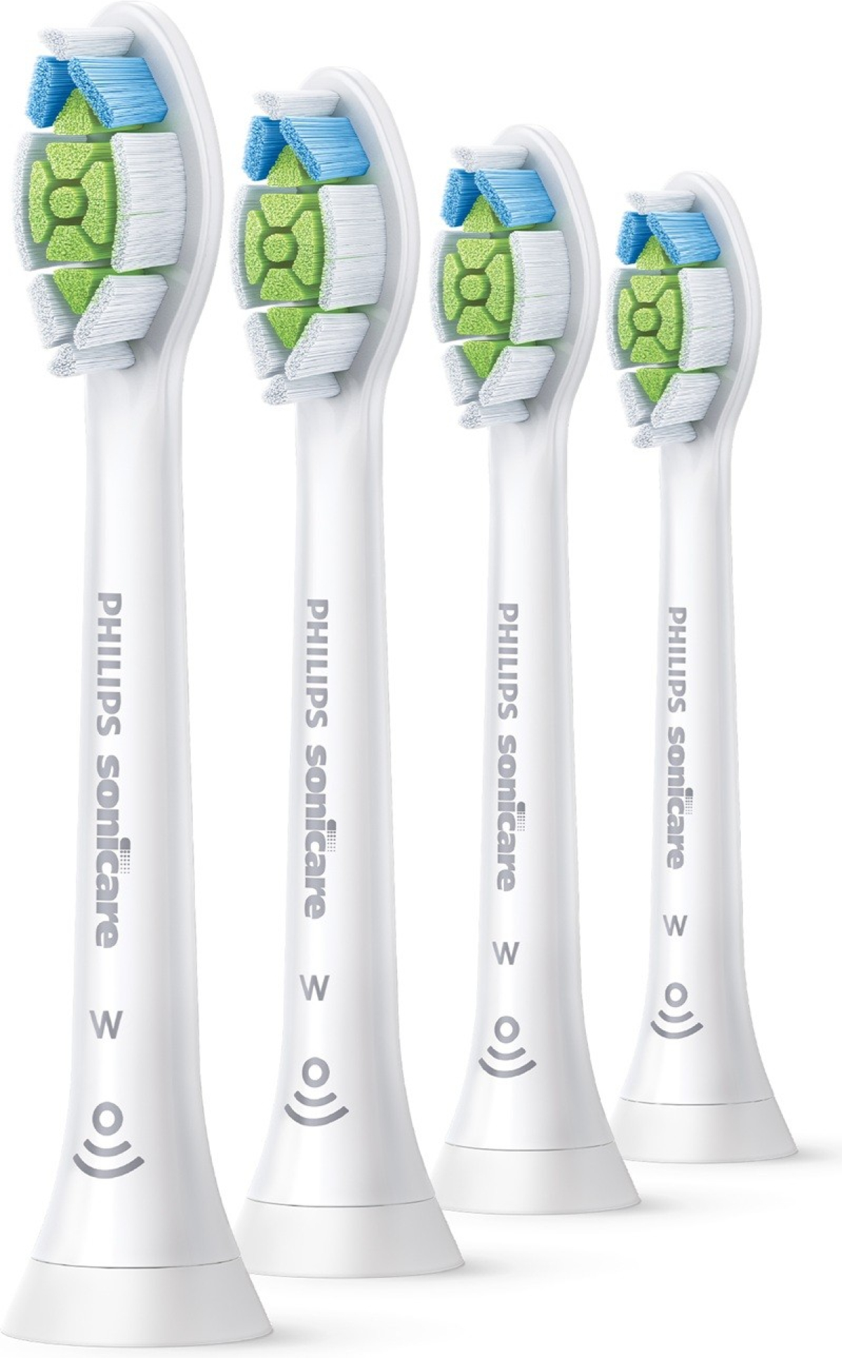 Продукт PHILIPS toothbrush head Sonicare Optimal White 4pcs whiteна ниска цена с бърза доставка - BestPC.BG