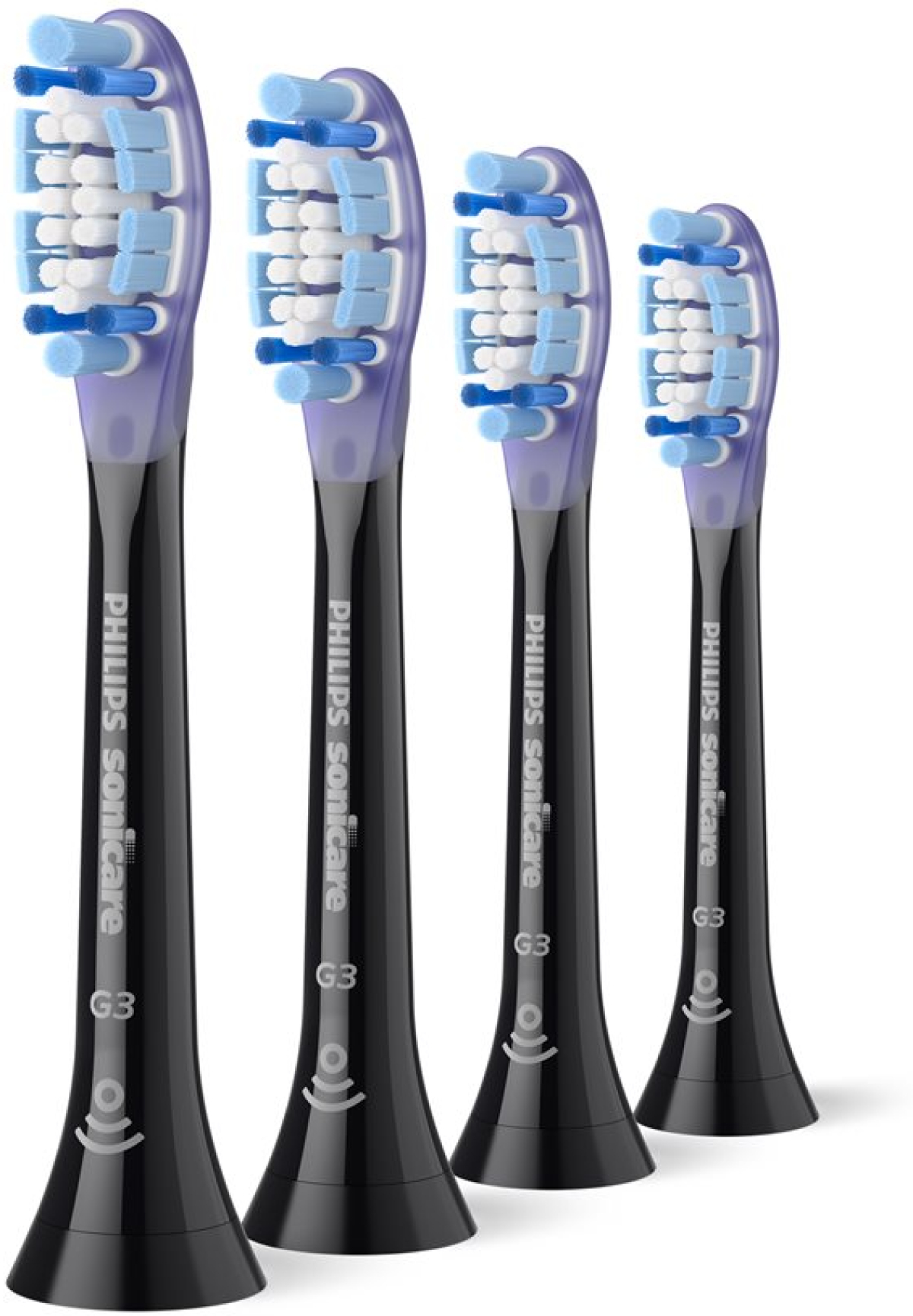 Четка за зъби PHILIPS toothbrush head Sonicare Premium Gum Care 4pcs blackна ниска цена с бърза доставка - BestPC.BG