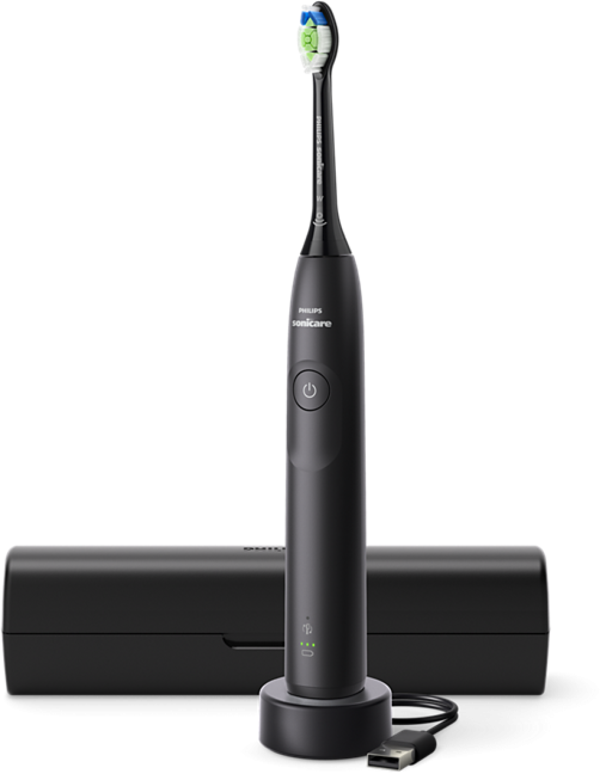 PHILIPS toothbrush Sonicare HX7101-02 BrushPacer and SmartTimer black travel caseна ниска цена с бърза доставка - BestPC.BG