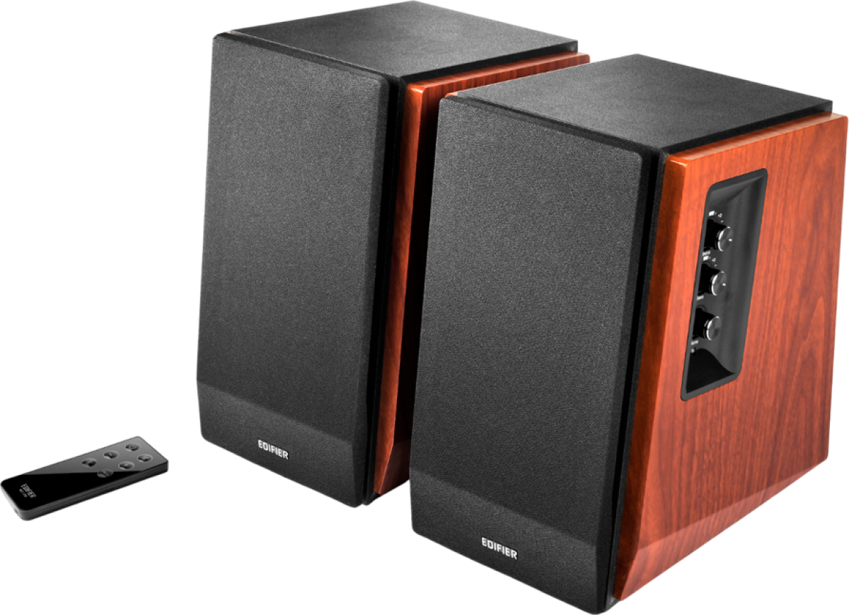 Колонки Edifier R1700BT 2.0 Bookshelf Speakers, BT V5.1, RCA, 0.75-inch Tweeters, 4-inch Drivers, 66W (RMS), Control Knobs and Remoteна ниска цена с бърза доставка - BestPC.BG