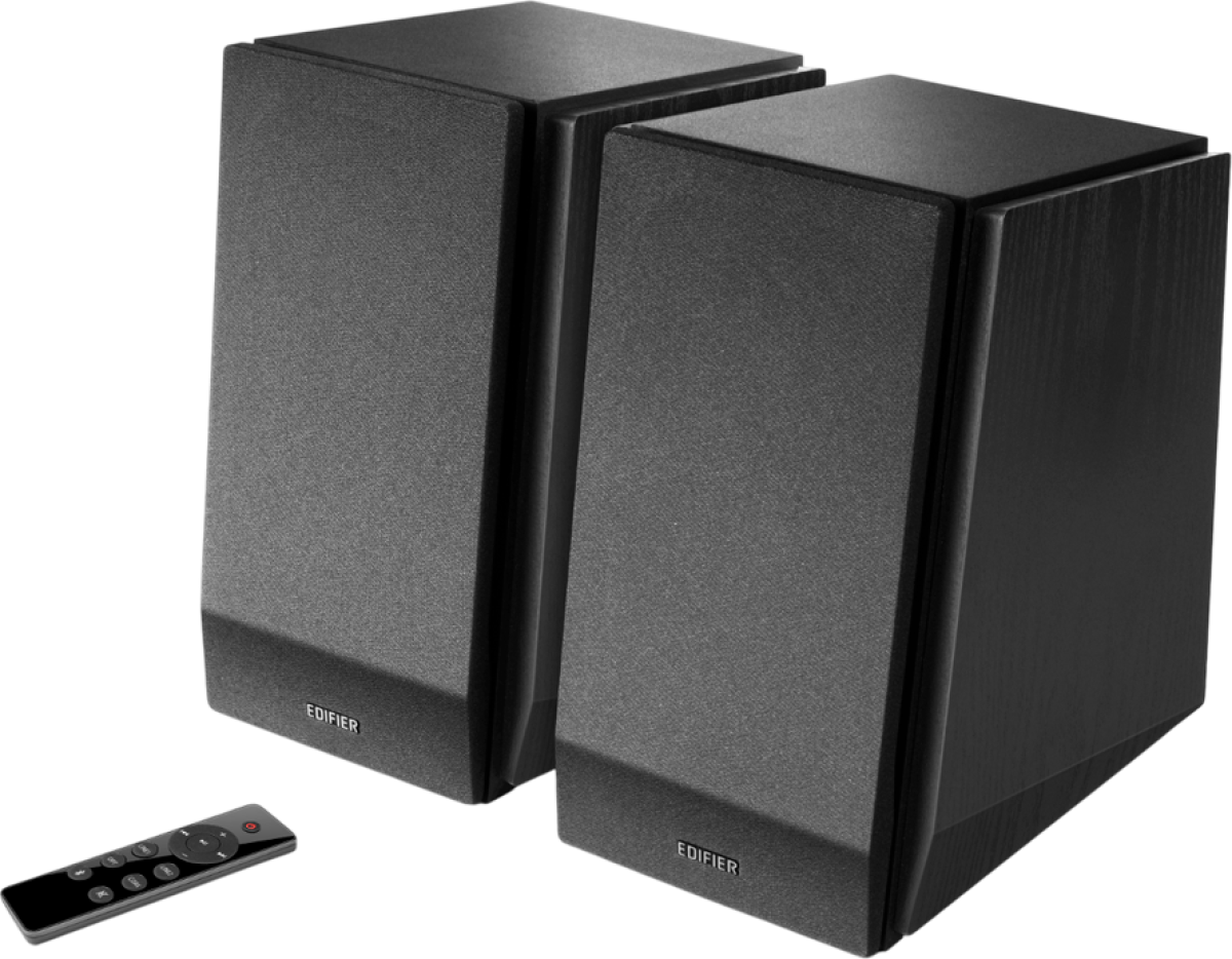 Озвучителна система Edifier R1855DB 2.0 Bookshelf Speakers, BT V5.1, Optical, Coaxial, RCA, 0.75-inch Tweeters, 4-inch Drivers, Sub-Out, 70W (RMS)на ниска цена с бърза доставка - BestPC.BG