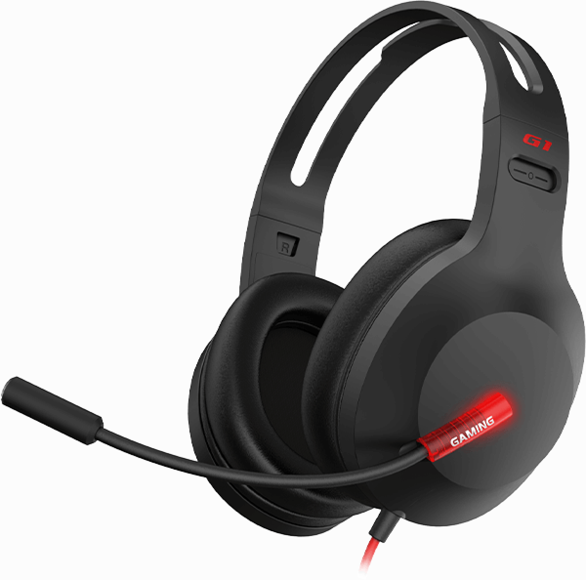 Слушалки Edifier G1 USB Gaming Headset, 40mm Drivers, Retractable Microphone, AUX, Blackна ниска цена с бърза доставка - BestPC.BG