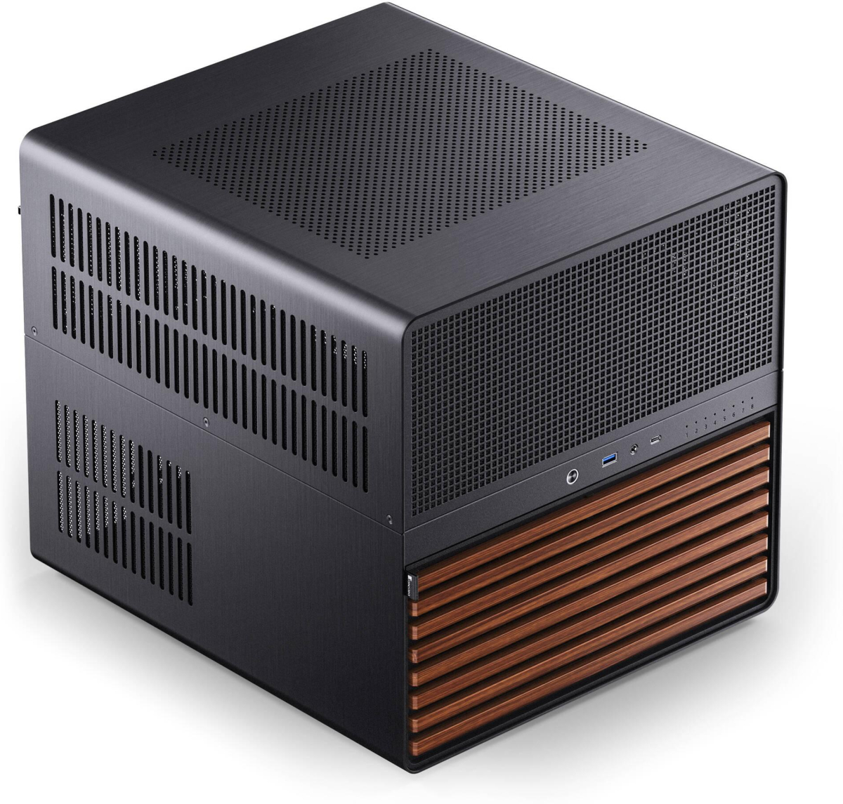 Кутия Jonsbo N5 NAS E-ATX - Blackна ниска цена с бърза доставка - BestPC.BG