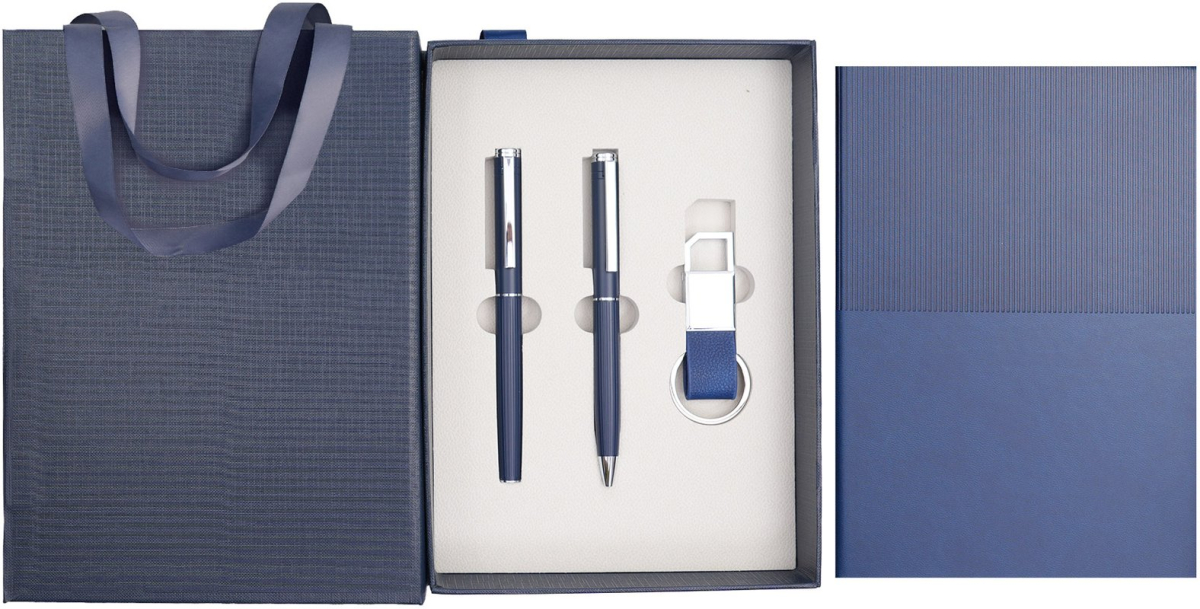 Подаръчен комплект Matrix Trinity, в кутия, синна ниска цена с бърза доставка - BestPC.BG