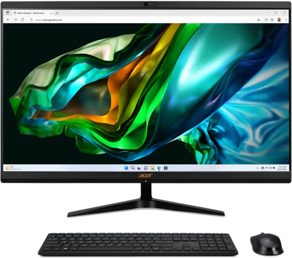 Компютър All-In-One Acer Aspire C27-1800 27" FHD IPS AiO, Intel Core i5-12450H (up to 4.40GHz, 12MB), 16GB DDR4, 512GB SSD, Free 2.5" HDD slotна ниска цена с бърза доставка - BestPC.BG