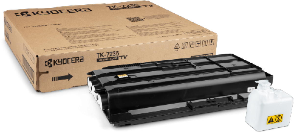 Тонер касета Kyocera TK-7235, черна, 35000 копияна ниска цена с бърза доставка - BestPC.BG