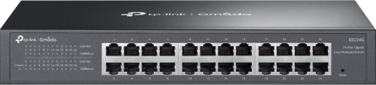 Комутатор/Суич P-Link Omada ES224G Gigabit Easy Managed Switchна ниска цена с бърза доставка - BestPC.BG
