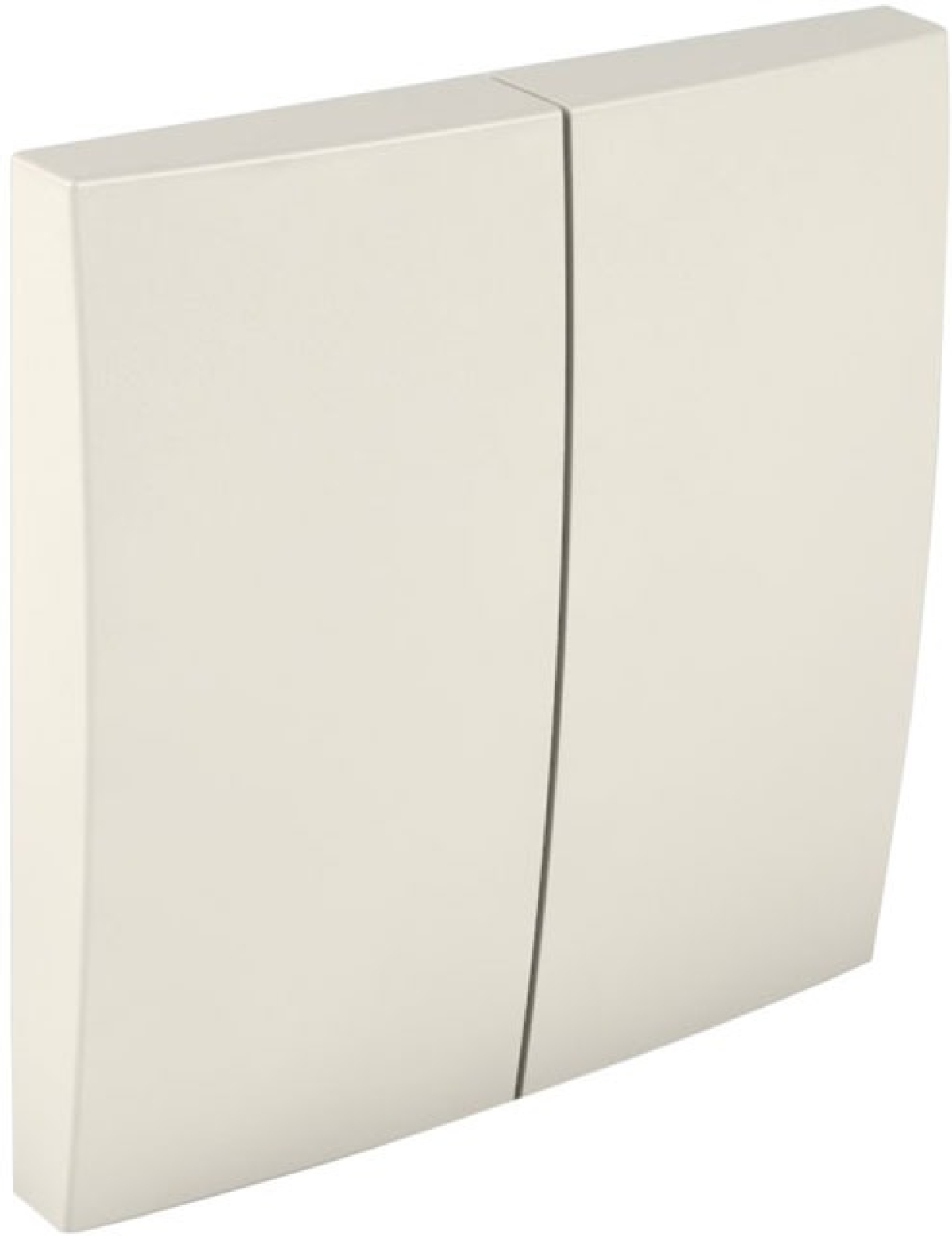 Лицев панел за двоен ключ, слонова костна ниска цена с бърза доставка - BestPC.BG