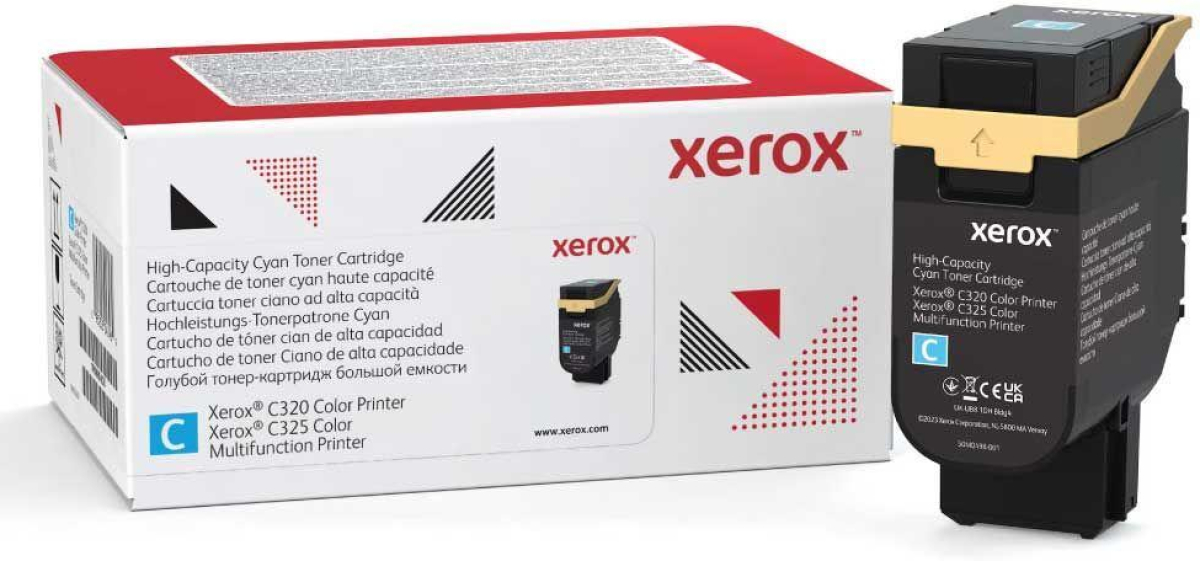 Тонер за лазерен принтер КАСЕТА ЗА XEROX C320/C325 - Cyan - PN 006R04832 на ниска цена с бърза доставка - BestPC.BG