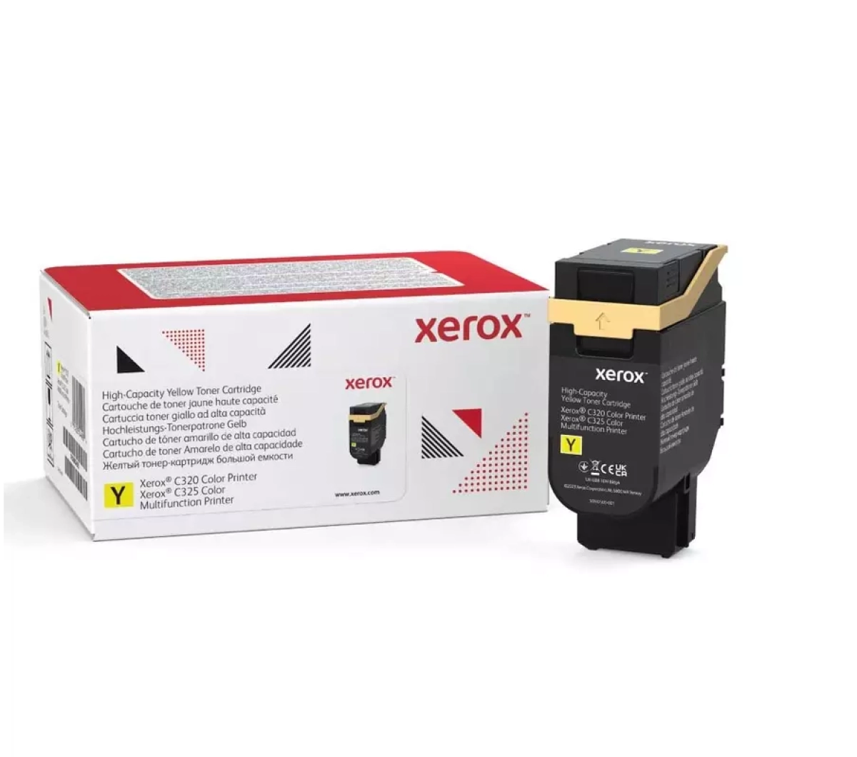 Тонер за лазерен принтер КАСЕТА ЗА XEROX C320/C325 - Yellow - PN 006R04834на ниска цена с бърза доставка - BestPC.BG