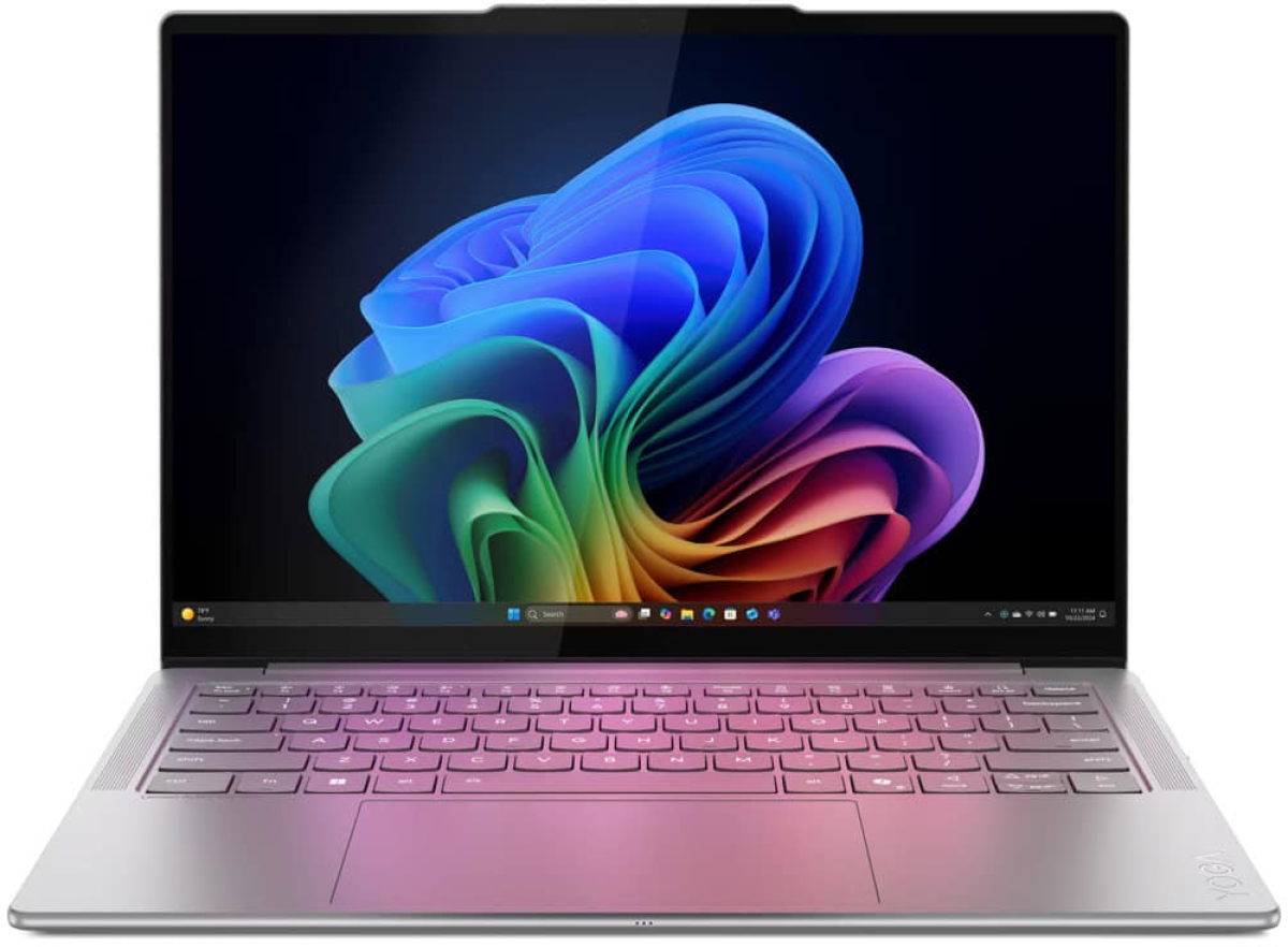 Лаптоп Lenovo Yoga Slim 7 Aura Edition 14ILL10, 14.0", 2.8K, Intel Core Ultra 7 258V, Intel Arc 140V, 32 GB LPDDR5X, 1 TB SSD, Сивна ниска цена с бърза доставка - BestPC.BG