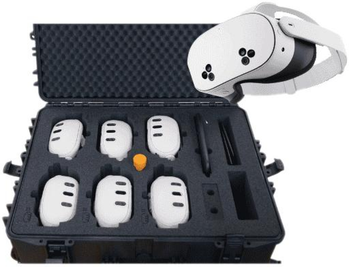 Други Комплект VR Expert-6 бр PICO 4 Ultra VR очила,куфар, таблет, рутер, аксесоарина ниска цена с бърза доставка - BestPC.BG