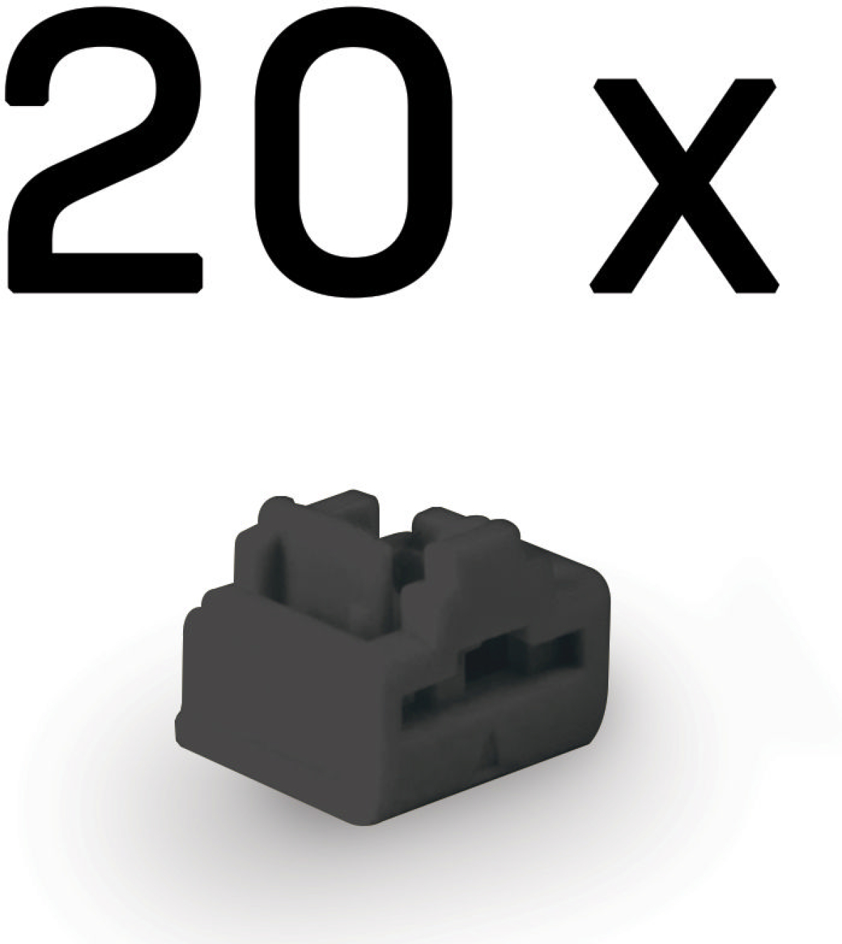 LINDY LNY-47892 :: RJ-45 порт блокер, 20 блокера, чернина ниска цена с бърза доставка - BestPC.BG