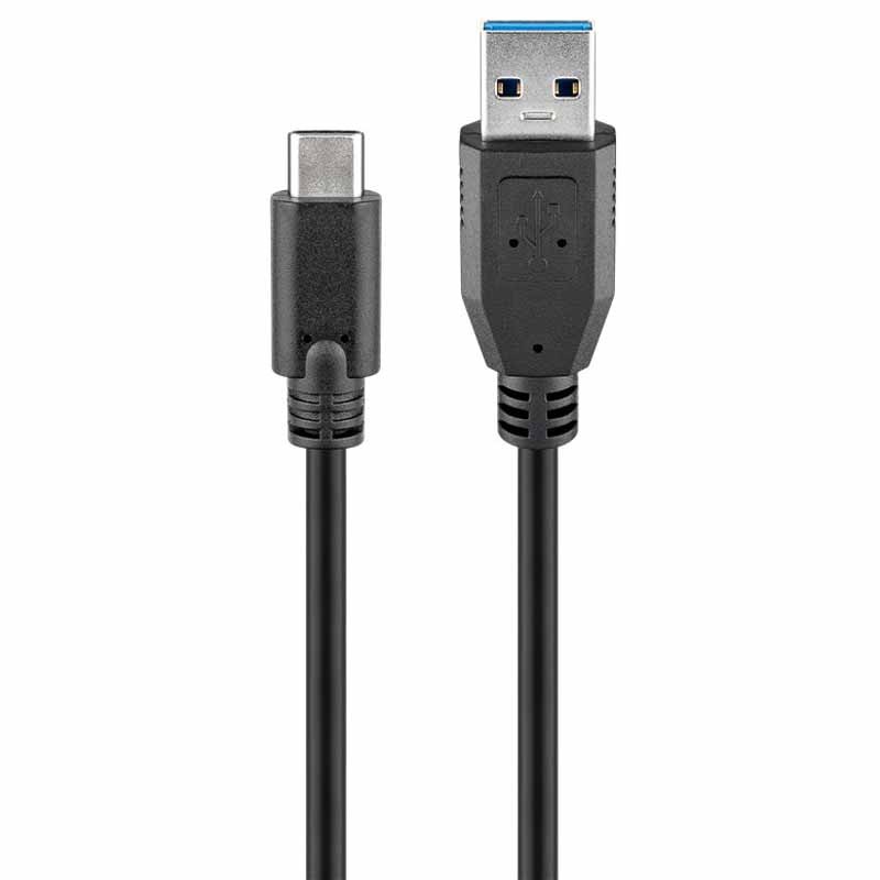Кабел за зареждане USB-C към USB A 3.0, Sync & Chargeна ниска цена с бърза доставка - BestPC.BG