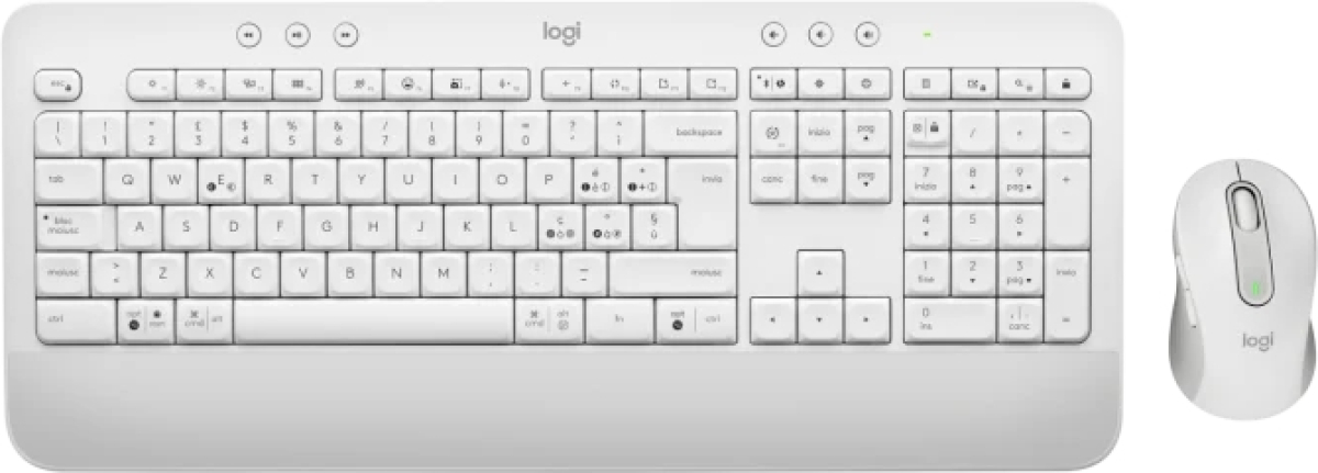 Клавиатура Logitech Signature MK650 Combo for Business, Off-whiteна ниска цена с бърза доставка - BestPC.BG