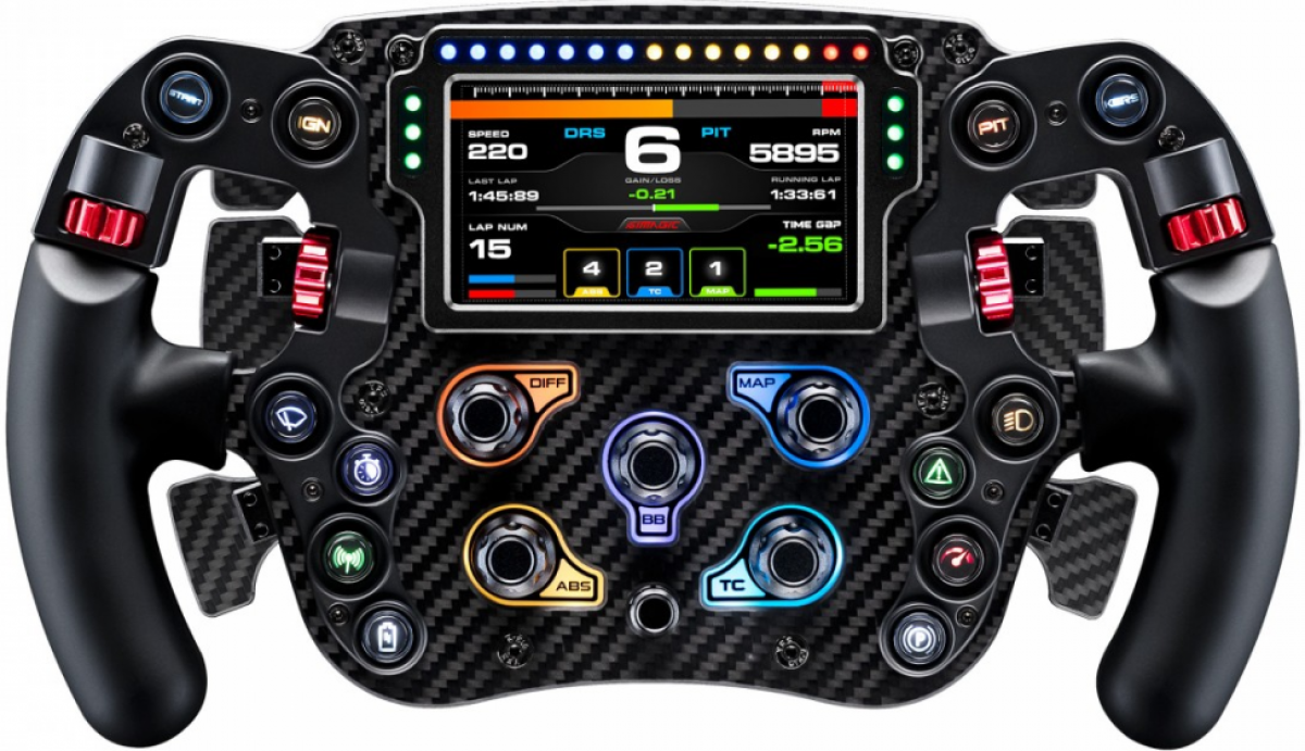 SIMAGIC FX Pro, 12 бутона, LCD дисплей, RGB осветление, Черенна ниска цена с бърза доставка - BestPC.BG