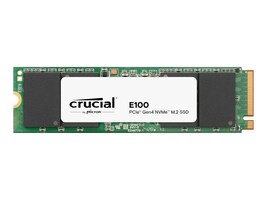 SSD Crucial E100 2TB SSD PCIe 4.0 Gen4 M.2 2280 NVMe, Read-Write: 5000-3000 MB-sна ниска цена с бърза доставка - BestPC.BG