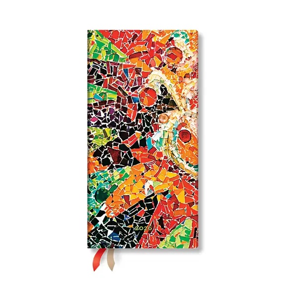 Paperblanks Планер Gaudi's Sun, Slim, хоризонтален, твърда корица, 80 листа, за 2026 годинана ниска цена с бърза доставка - BestPC.BG