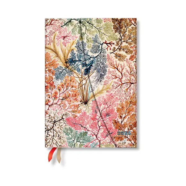 Paperblanks Планер Anemone, Midi, вертикален, твърда корица, 80 листа, за 2026 годинана ниска цена с бърза доставка - BestPC.BG