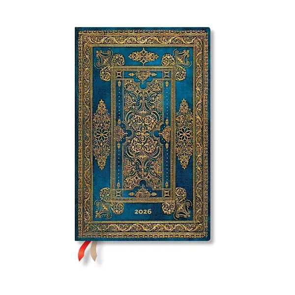 Paperblanks Планер Blue Luxe, Maxi, вертикален, твърда корица, 80 листа, за 2026 годинана ниска цена с бърза доставка - BestPC.BG