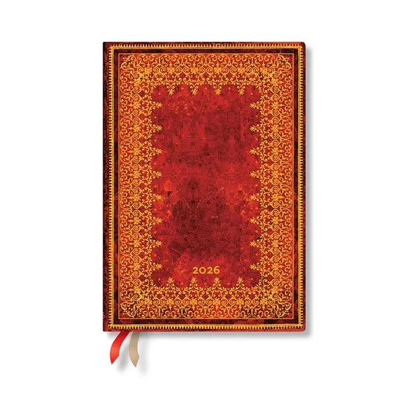 Paperblanks Планер Foiled, Midi, хоризонтален, мека корица, 88 листа, за 2026 годинана ниска цена с бърза доставка - BestPC.BG