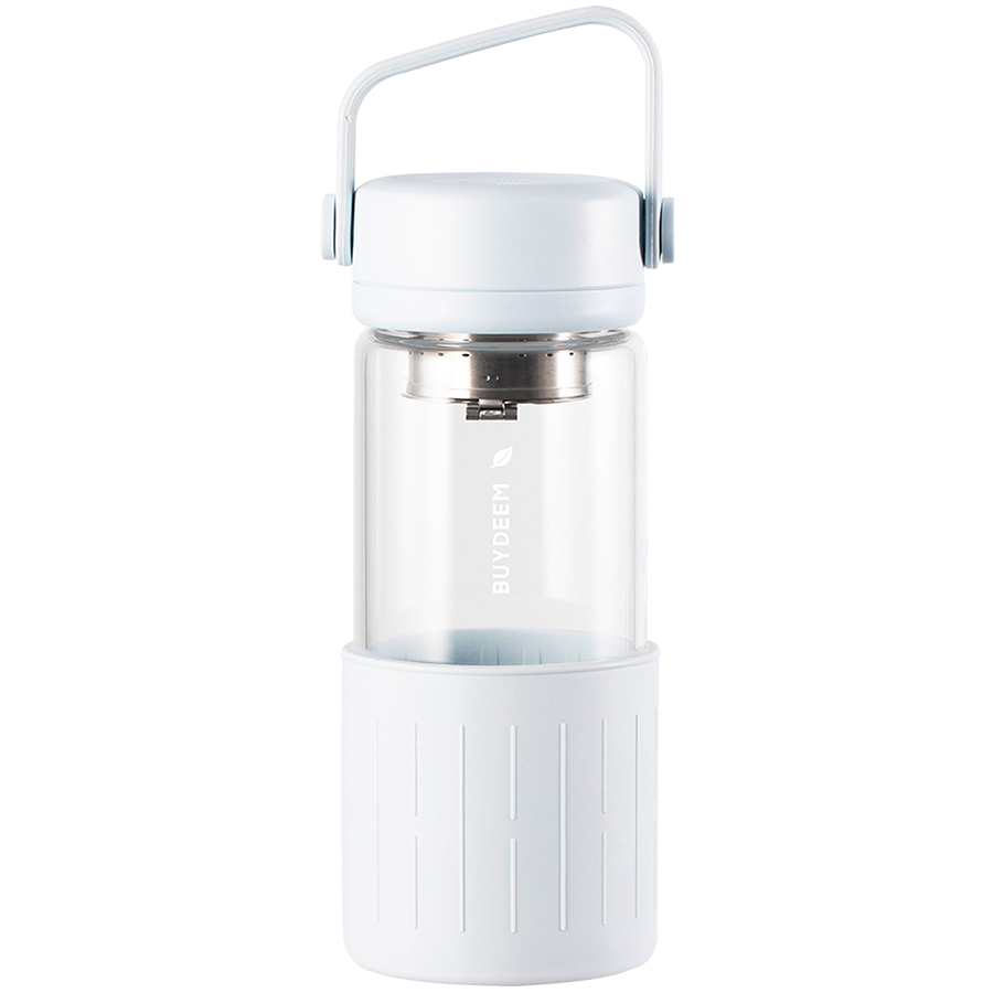 Продукт BUYDEEM Glass Tea Bottle 300 ml, model DG42, color Oats Whiteна ниска цена с бърза доставка - BestPC.BG