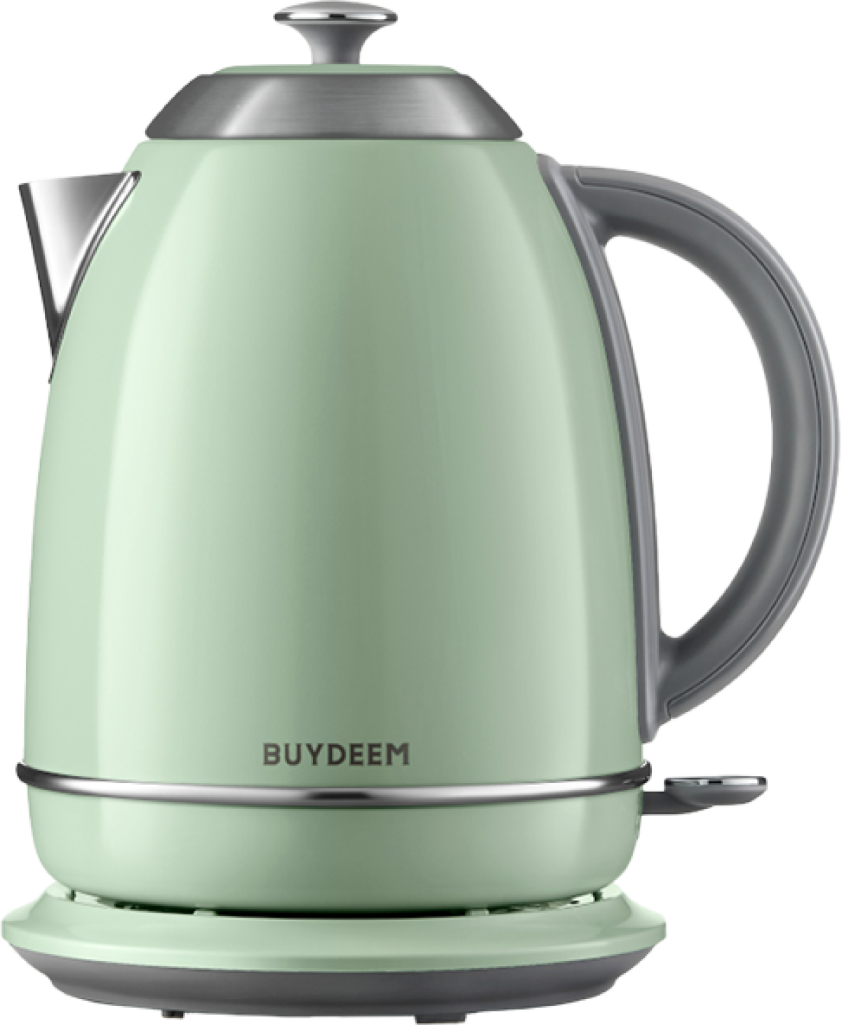 BUYDEEM Electric Kettle, model K640, color Cozy Greenish, EUна ниска цена с бърза доставка - BestPC.BG