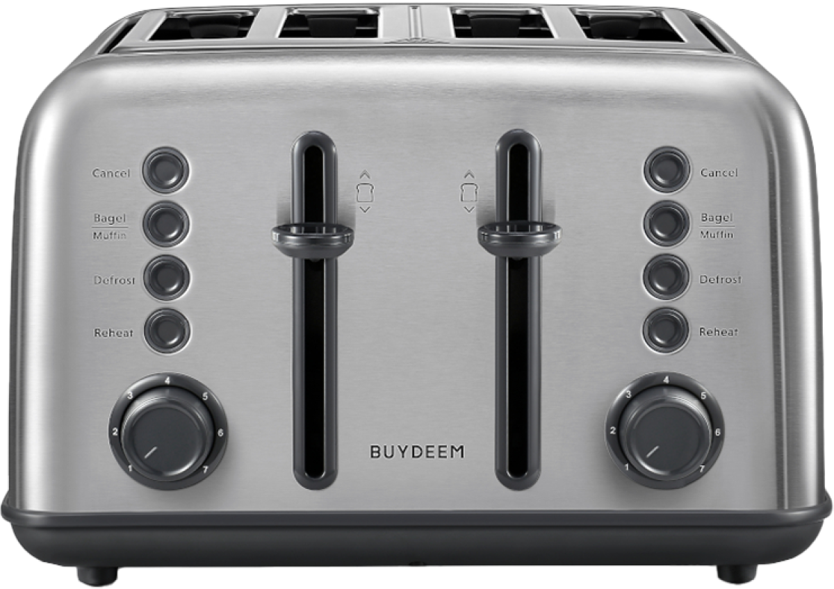 Тостер BUYDEEM 4 Slice Toaster, model DT640E, color Stainless Stell, EUна ниска цена с бърза доставка - BestPC.BG