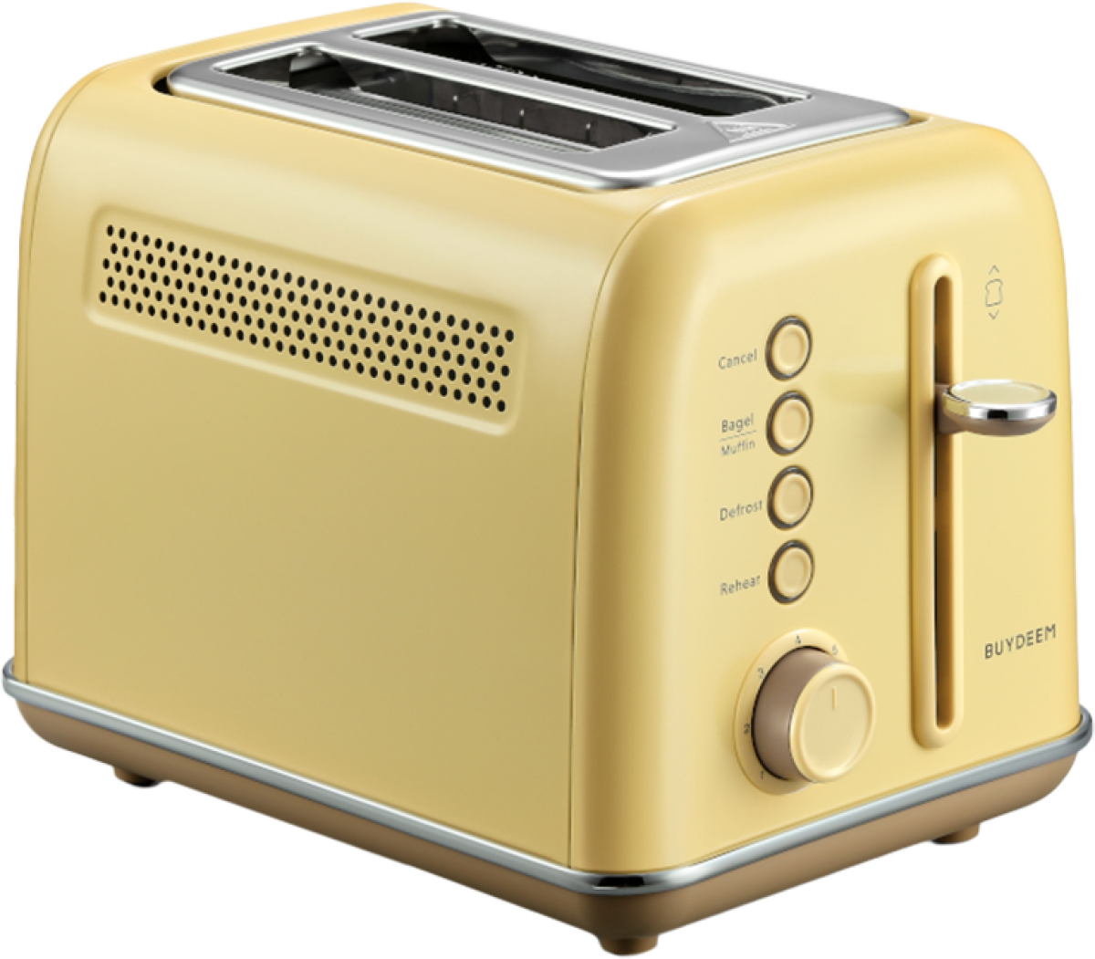 BUYDEEM 2 Slice Toaster, model DT620E, color Mellow Yellow, EUна ниска цена с бърза доставка - BestPC.BG