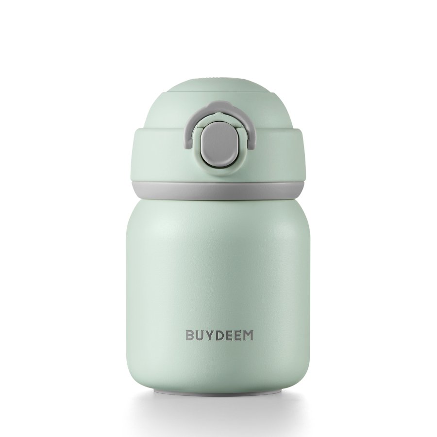 Продукт BUYDEEM Stainless Steel Thermos Bottle 200 ml, model TAN200, color Cozy Greenishна ниска цена с бърза доставка - BestPC.BG