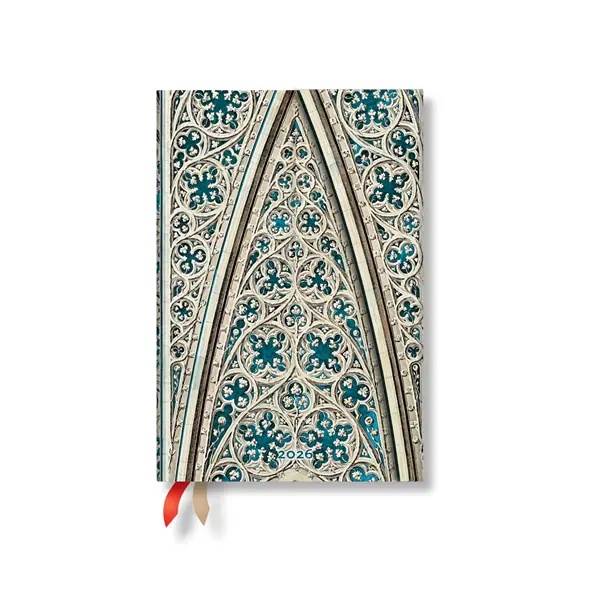 Paperblanks Планер Vault of the Milan Cathedral, Mini, хоризонтален, твърда корица, 80 листа, за 2026 годинана ниска цена с бърза доставка - BestPC.BG