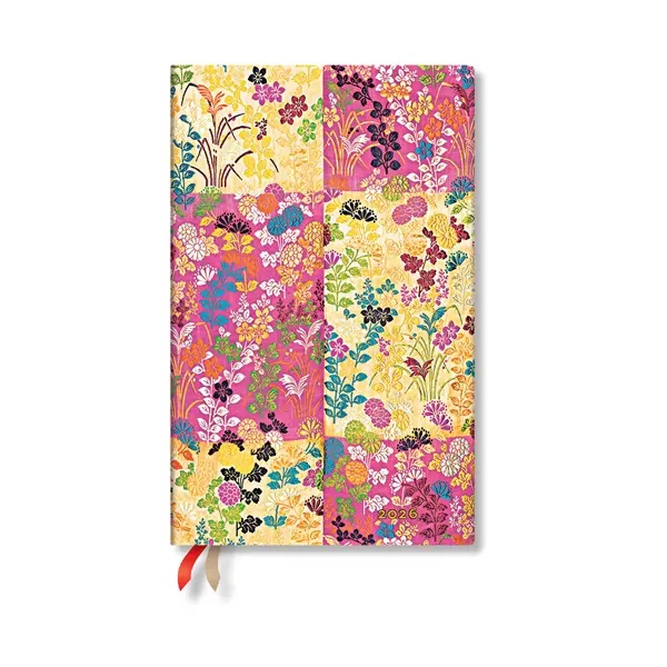 Paperblanks Планер Kara-Ori Pink, Maxi, хоризонтален, твърда корица, 80 листа, за 2026 годинана ниска цена с бърза доставка - BestPC.BG