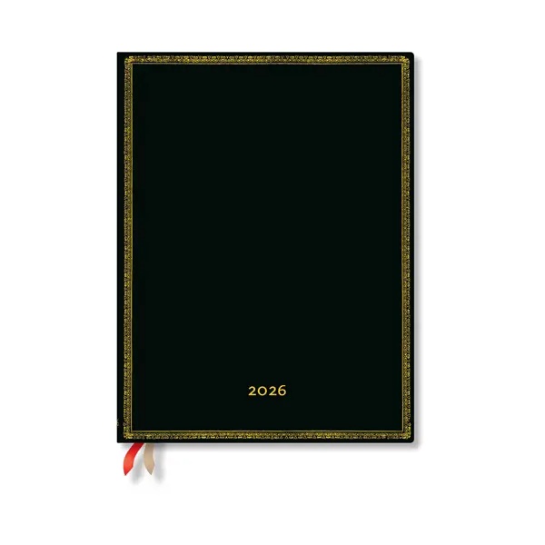 Paperblanks Планер Black Edition Bold, Ultra, 1 ден на страница, мека корица, 216 листа, за 2026 годинана ниска цена с бърза доставка - BestPC.BG