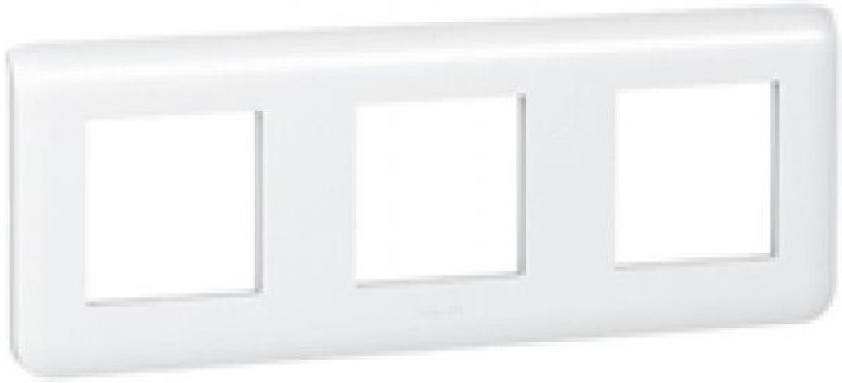 Продукт Лицева рамка Legrand Mosaic 2x3M, бялана ниска цена с бърза доставка - BestPC.BG