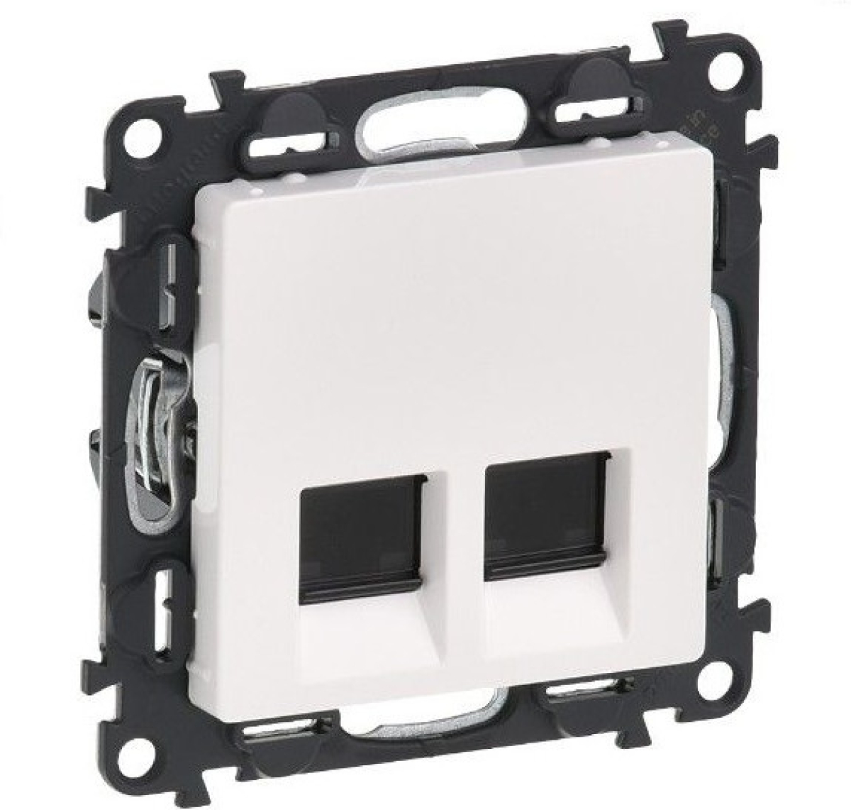 РОЗЕТКА 2xRJ45 CAT 5E. UTP VALENA LIFE LEGRAND - БЯЛна ниска цена с бърза доставка - BestPC.BG