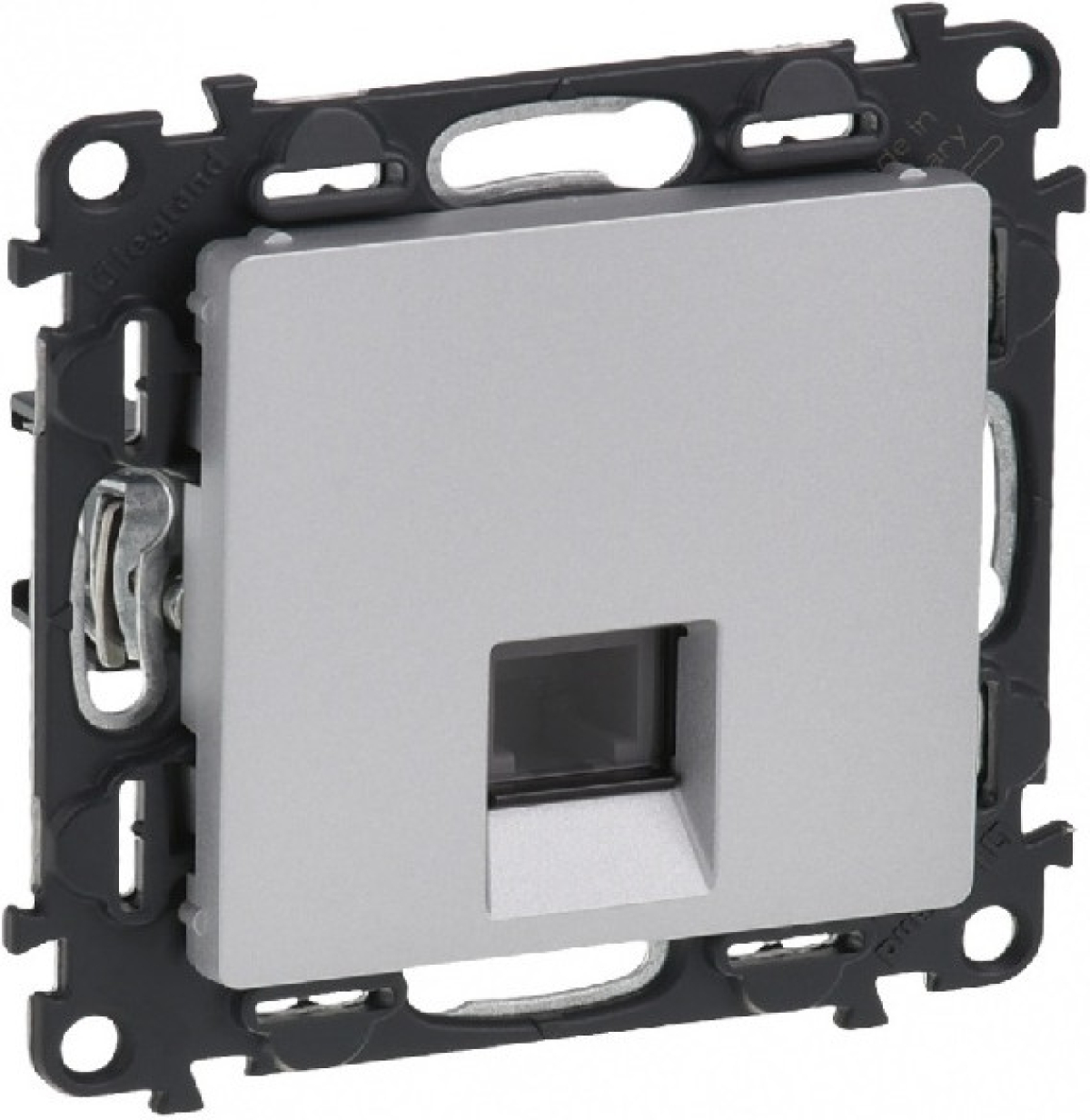 ТЕЛЕФОННА РОЗЕТКА RJ 11 VALENA LIFE LEGRAND - АЛУМИНИЙна ниска цена с бърза доставка - BestPC.BG