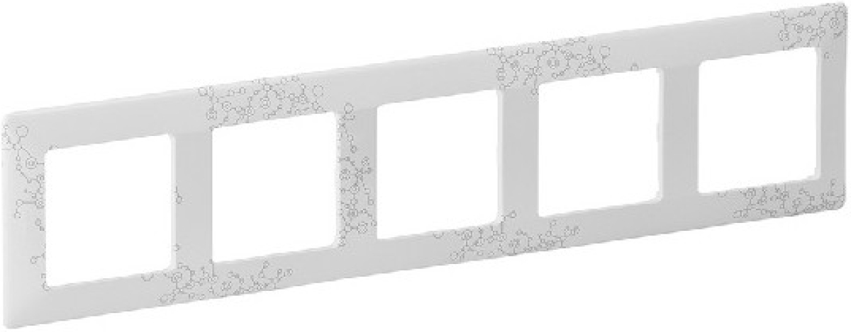 Продукт Петорна рамка Legrand Valena Life, бял фигурална ниска цена с бърза доставка - BestPC.BG