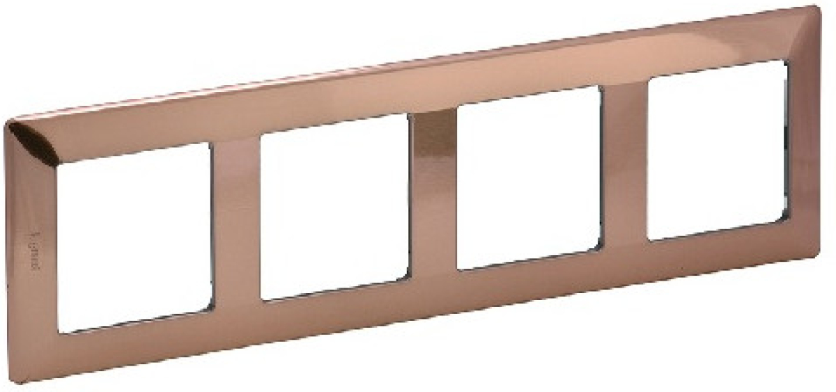 Продукт Четворна рамка Legrand Valena Life, медна ниска цена с бърза доставка - BestPC.BG