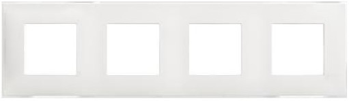 Продукт Четворна рамка Legrand Classia, леден сатенна ниска цена с бърза доставка - BestPC.BG