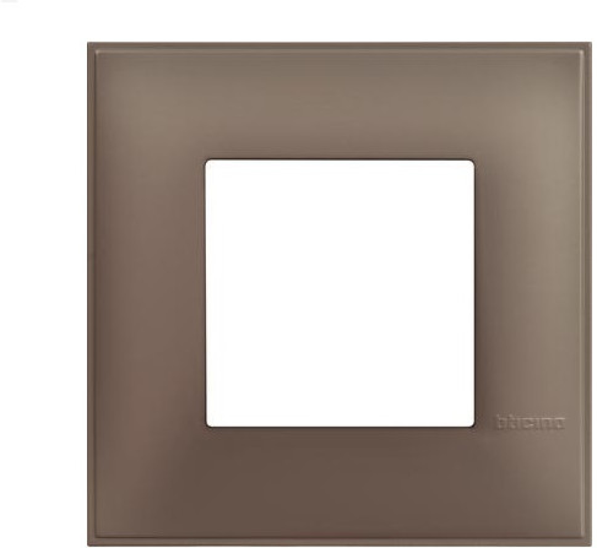 Продукт Единична рамка Bticino Classia Legrand, кафяв матна ниска цена с бърза доставка - BestPC.BG