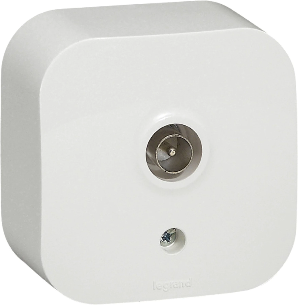 TV РОЗЕТКА ЗА ОТКРИТ МОНТАЖ FORIX LEGRAND - БЯЛна ниска цена с бърза доставка - BestPC.BG