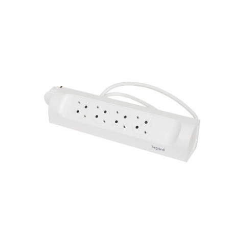 Контакт РАЗКЛОНИТЕЛЕН ЪГЪЛ 4х ШУКО КАБЕЛ 1м LEGRAND - БЯЛна ниска цена с бърза доставка - BestPC.BG