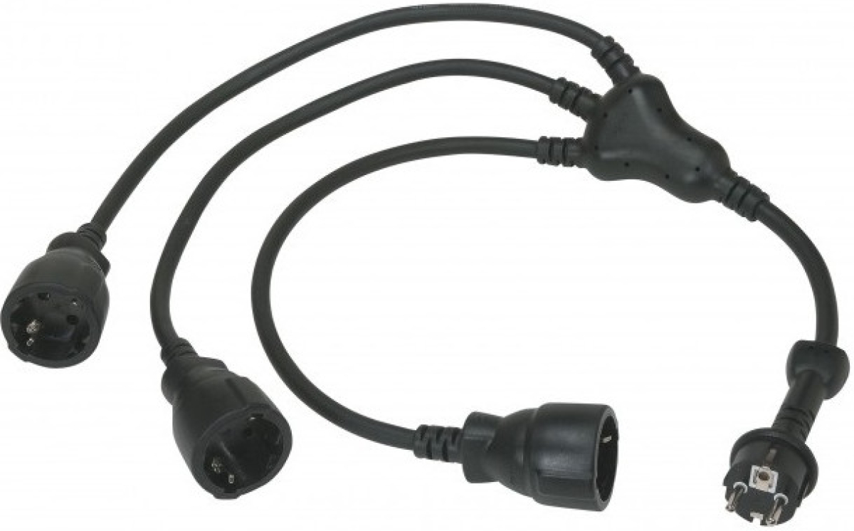 Контакт РАЗКЛОНИТЕЛ ОКТОПОД С 3 ГНЕЗДА IK10 LEGRAND - ЧЕРЕНна ниска цена с бърза доставка - BestPC.BG