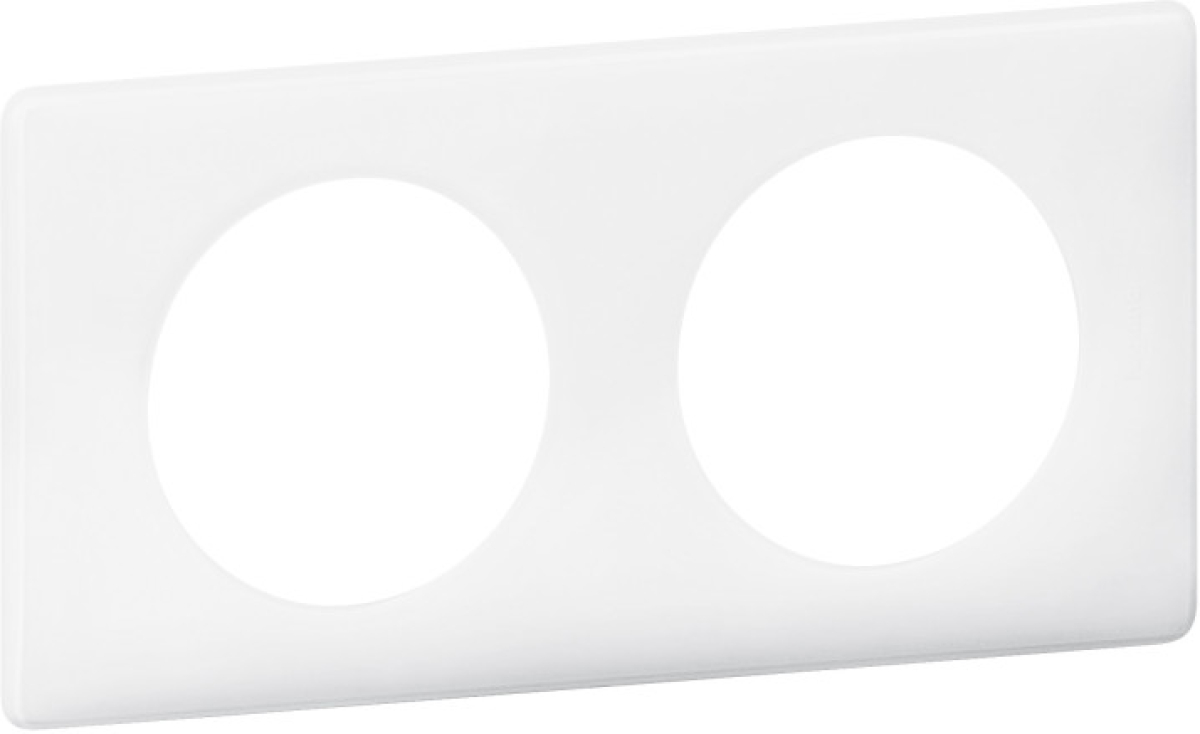 Продукт Двойна рамка Legrand Celiane, бялна ниска цена с бърза доставка - BestPC.BG