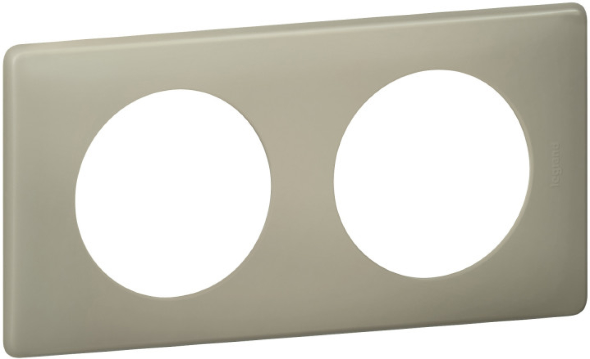 Продукт Двойна рамка Legrand Celiane, глинана ниска цена с бърза доставка - BestPC.BG