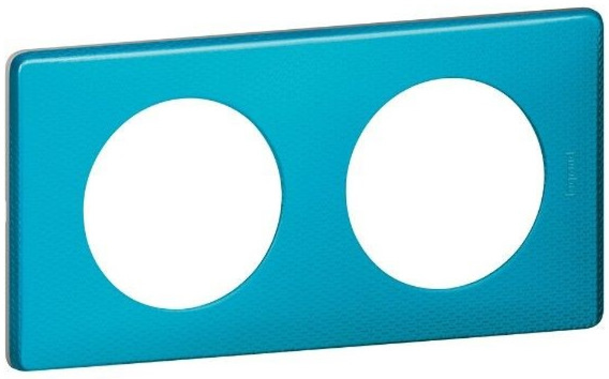 Продукт Двойна рамка Legrand Celiane, син тюркоазна ниска цена с бърза доставка - BestPC.BG