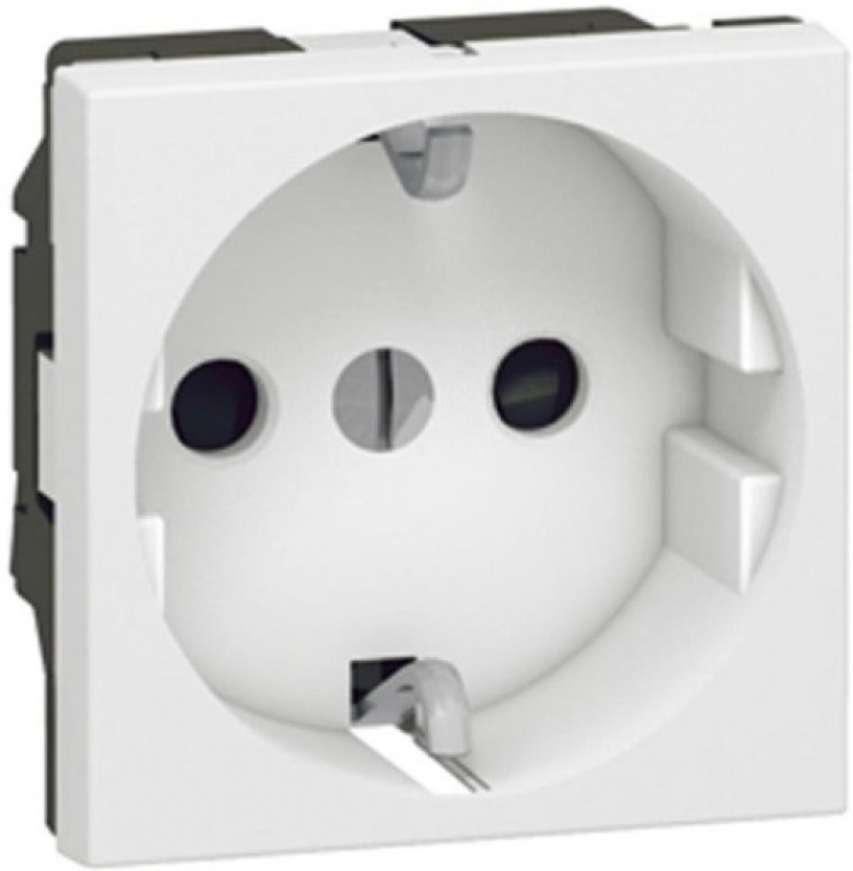 Продукт ДВУМОДУЛЕН КОНТАКТ 2Р+Т ШУКО MOSAIC LEGRAND - БЯЛна ниска цена с бърза доставка - BestPC.BG