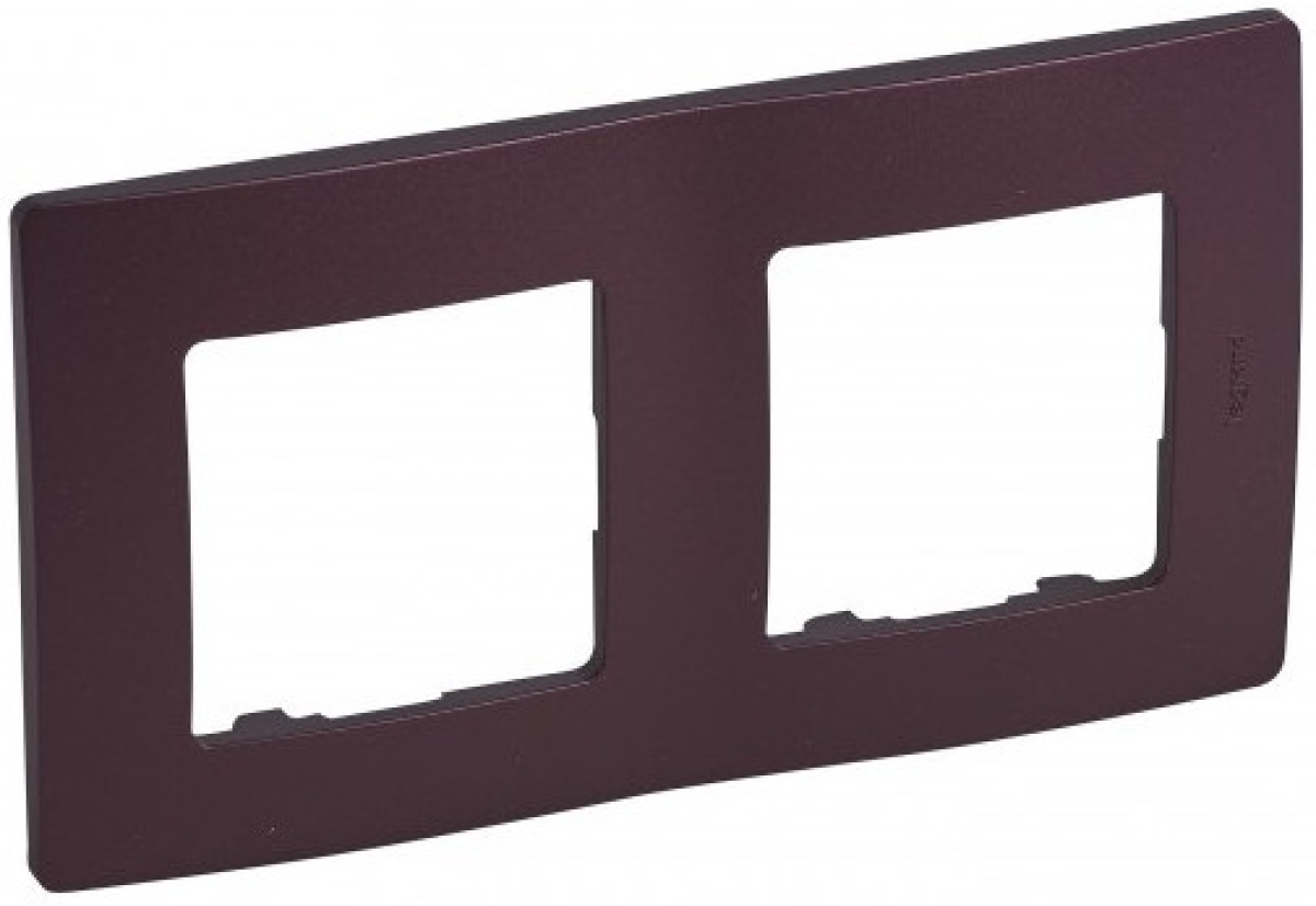 Продукт Двойна рамка Legrand Niloe, лилавана ниска цена с бърза доставка - BestPC.BG